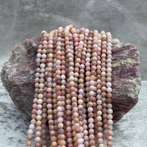 pembe opal (6 mm )