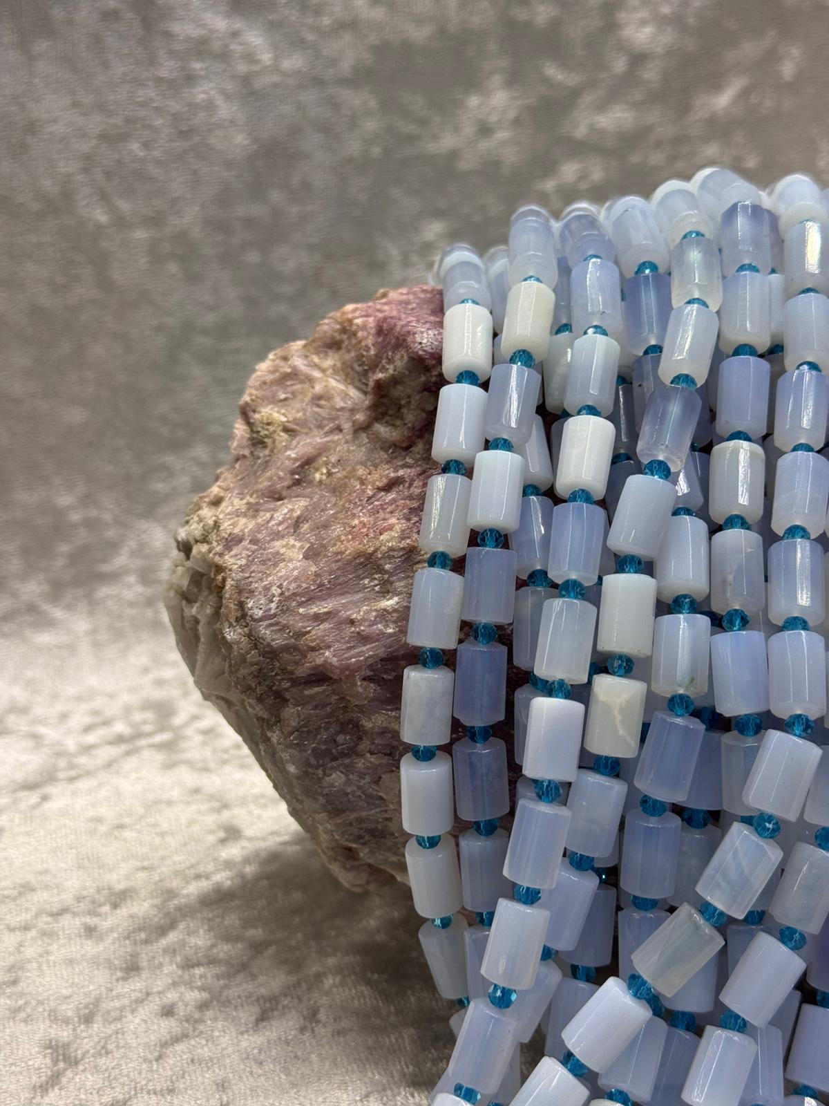 KALSEDON ( SİLİNDİR KESİM) - Image 2