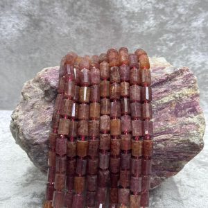 çilek quartz (silindir kesim)