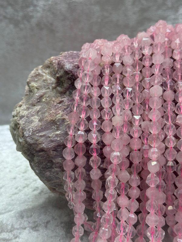 Pembe quartz (8 mm) - Görsel 2