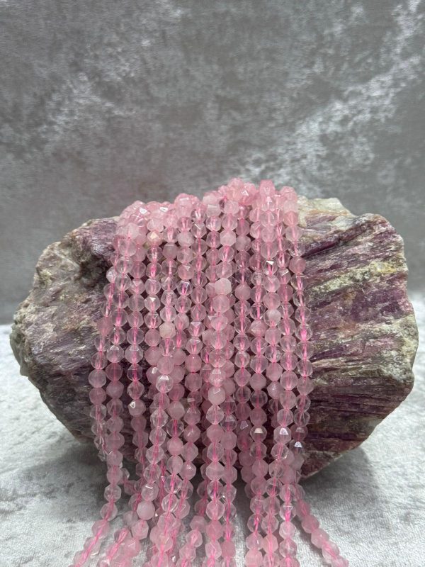 Pembe quartz (8 mm)