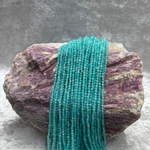 Amazonit faset (3 mm)