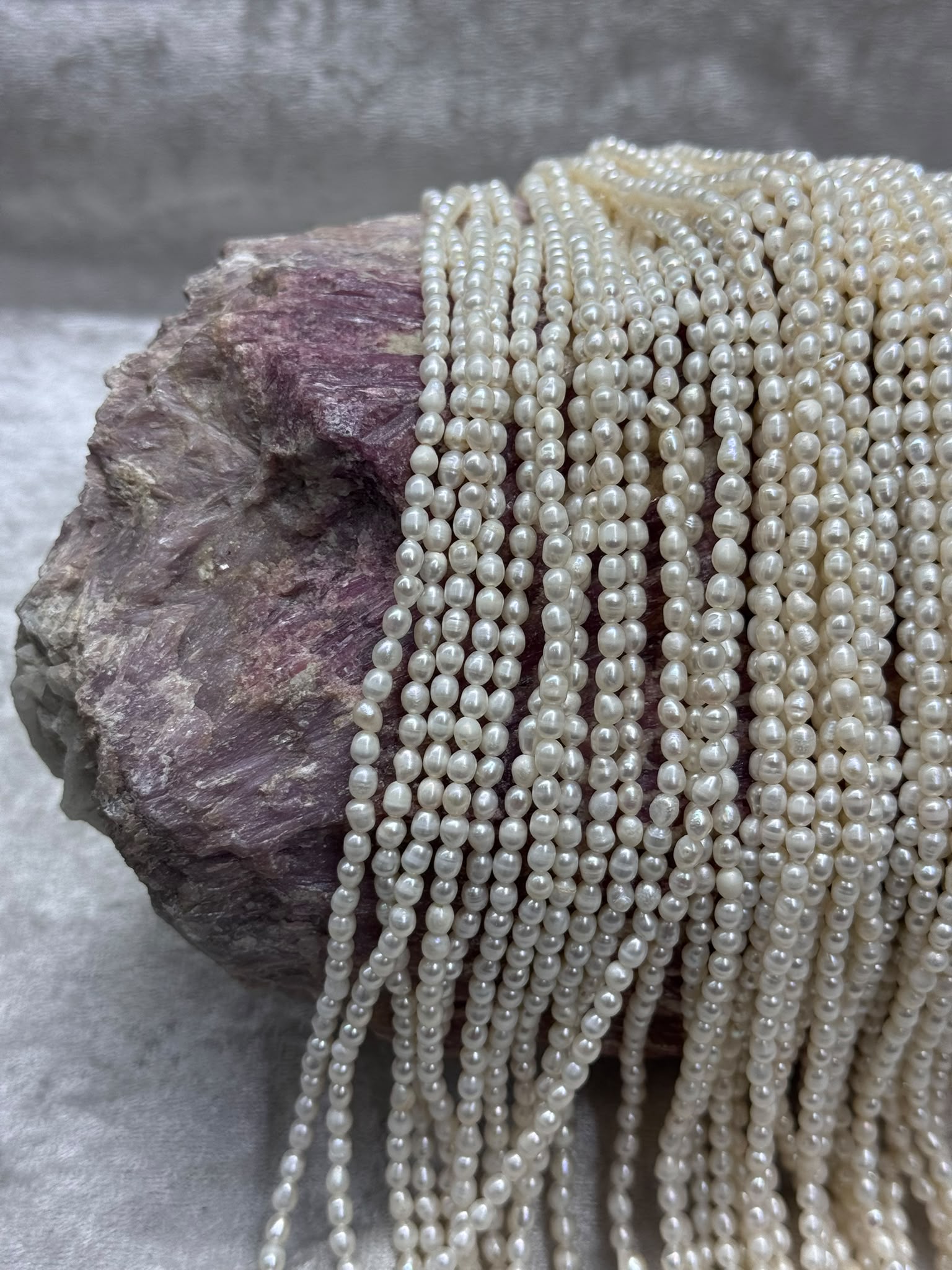 Doğal inci (arpa kesim 3-4 mm) - Görsel 2