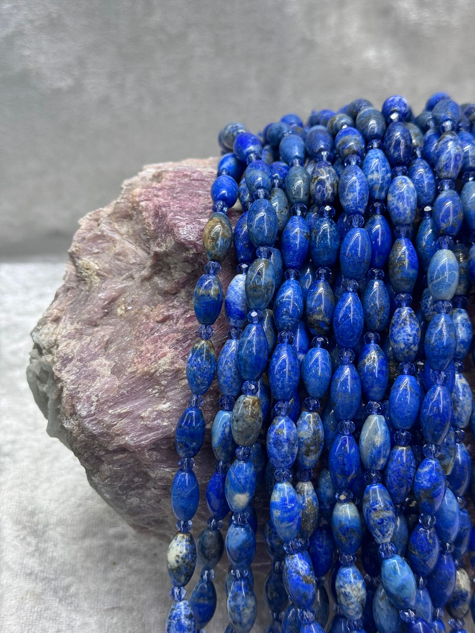 Lapis lazuli arpa kesim - Görsel 2